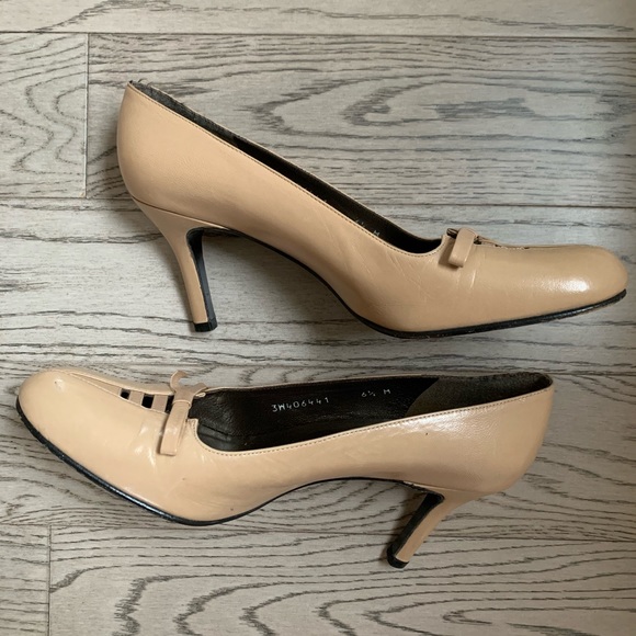 stuart weitzman / nude pumps - Picture 4 of 7